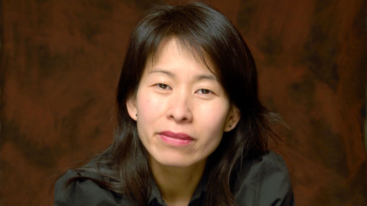 Writer Kim Thuy during a portrait session in Paris in 2010.