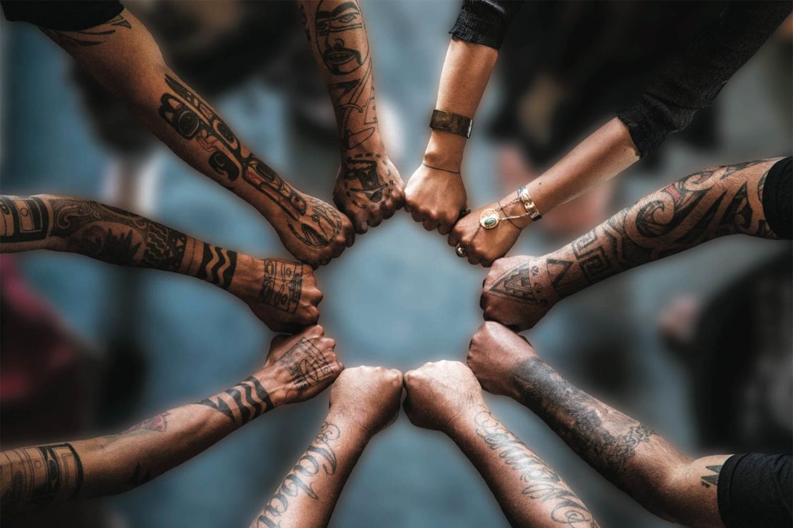 "Body Language," an exhibit at the Bill Reid Gallery, looks at the revival of cultural tattooing.