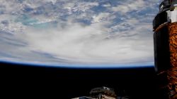 The International Space Station shared views of Hurricane Matthew as it approached the Florida Gulf Coast.