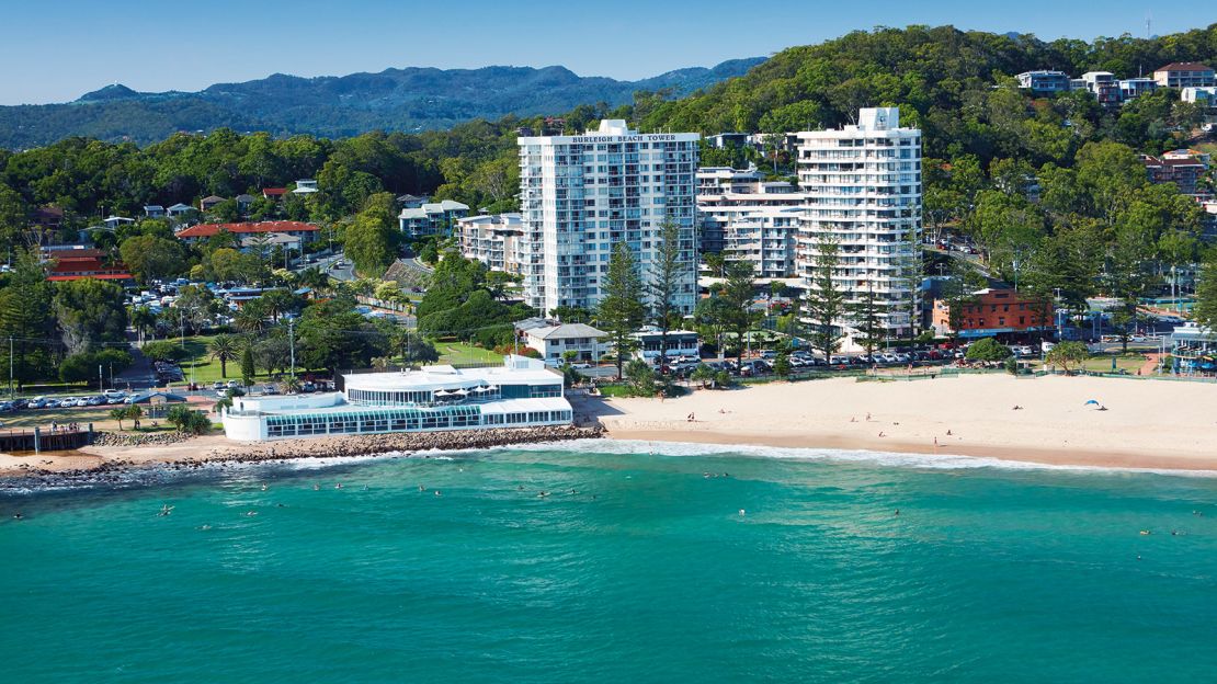Burleigh Beach in Gold Coast has waves suitable for all watersport-lovers.