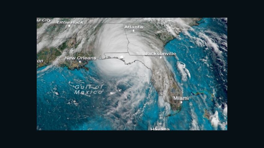 Hurricane Michael satellite 1:30 p.m. ET 10/10/18