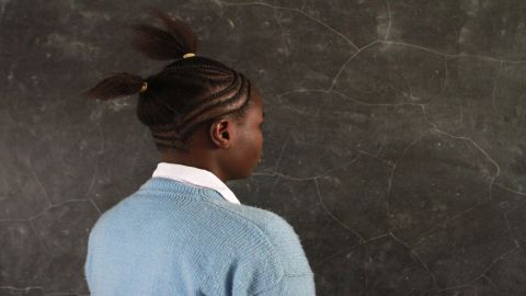 Elifuraha was 16 years old when she got pregnant. She tried to conceal her morning sickness at school, blaming it on malaria.