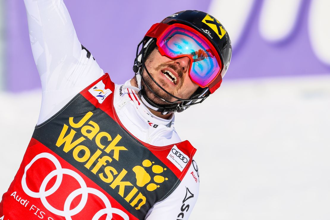Hirscher has won a record seven straight World Cup overall titles.