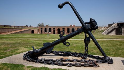 The Fort Gaines Historic Site, a Civil War-era fort.