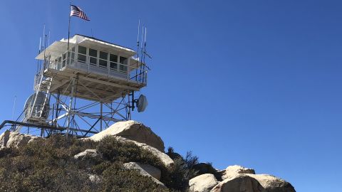 The Keller Peak Lookout Tower
