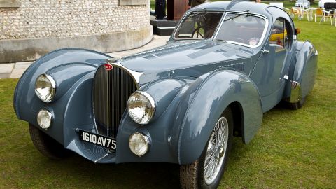 The design of today's Bugattis were inspired by cars like the Type 57 Atlantic.