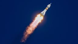 The Soyuz MS-10 spacecraft carrying the crew of astronaut Nick Hague of the U.S. and cosmonaut Alexey Ovchinin of Russia blasts off to the International Space Station (ISS) from the launchpad at the Baikonur Cosmodrome, Kazakhstan October 11, 2018. REUTERS/Shamil Zhumatov     TPX IMAGES OF THE DAY