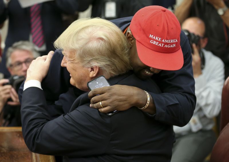 Donald Trump MAGA Hat Make America Great Again Hat US President White Cap 