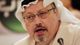 Saudi journalist Jamal Khashoggi is seen in a file picture.