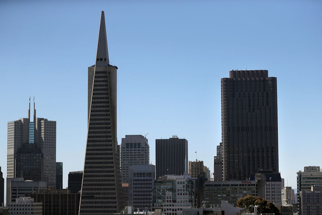 The Transamerica Pyramid is an eye-catcher in San Francisco.