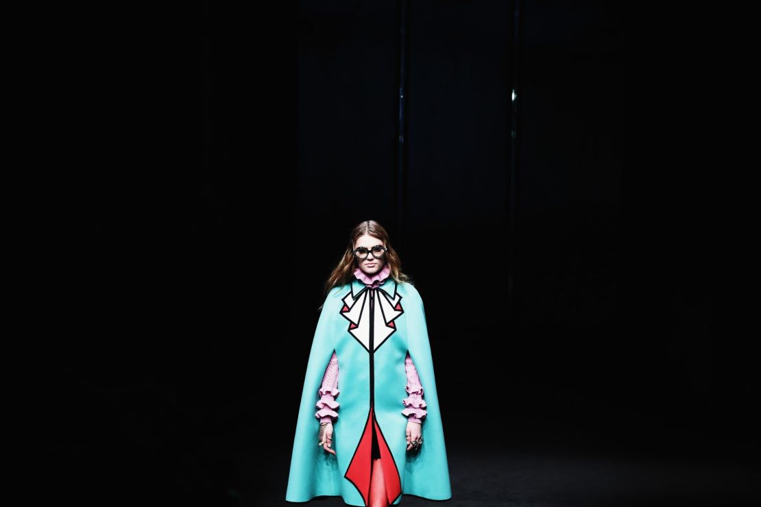 The Gucci show during Milan Fashion Week Fall/Winter 2016/17.