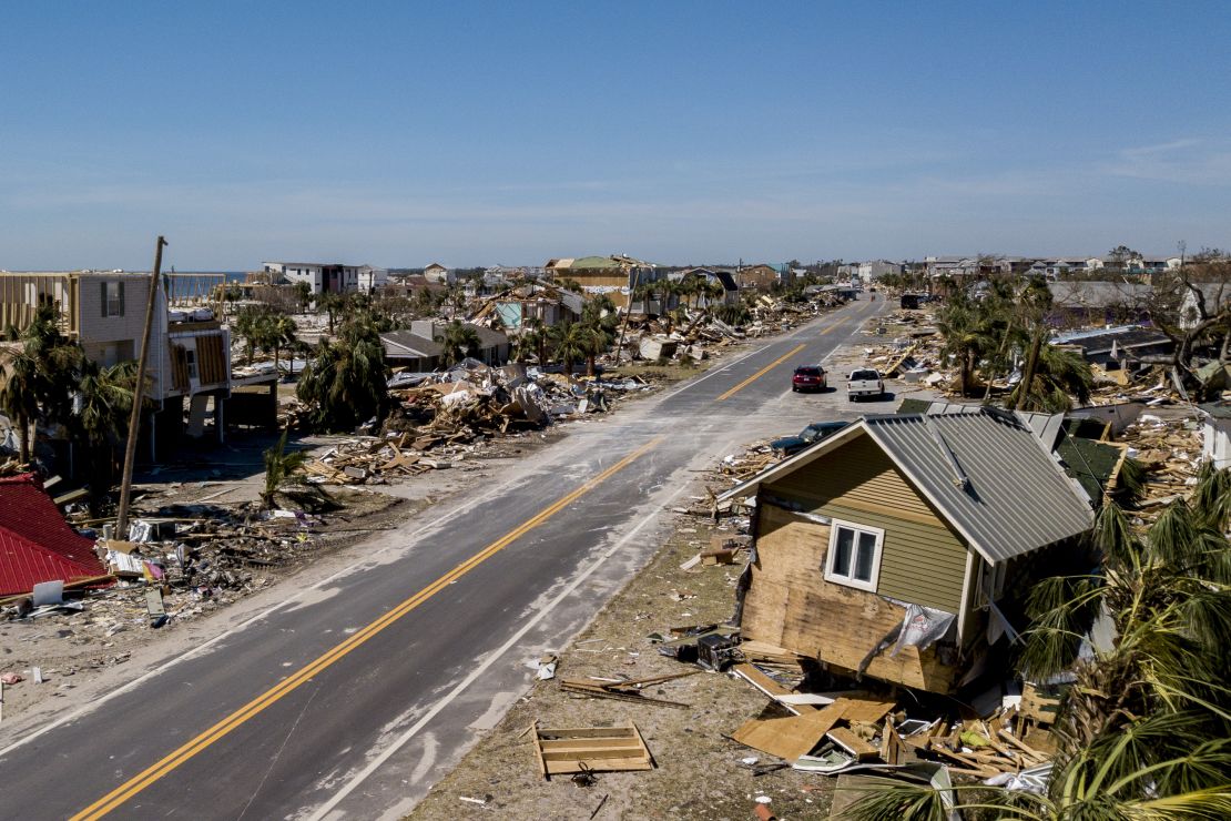 Mexico Beach, Florida, bore the brunt of the storm's wrath, authorities say.