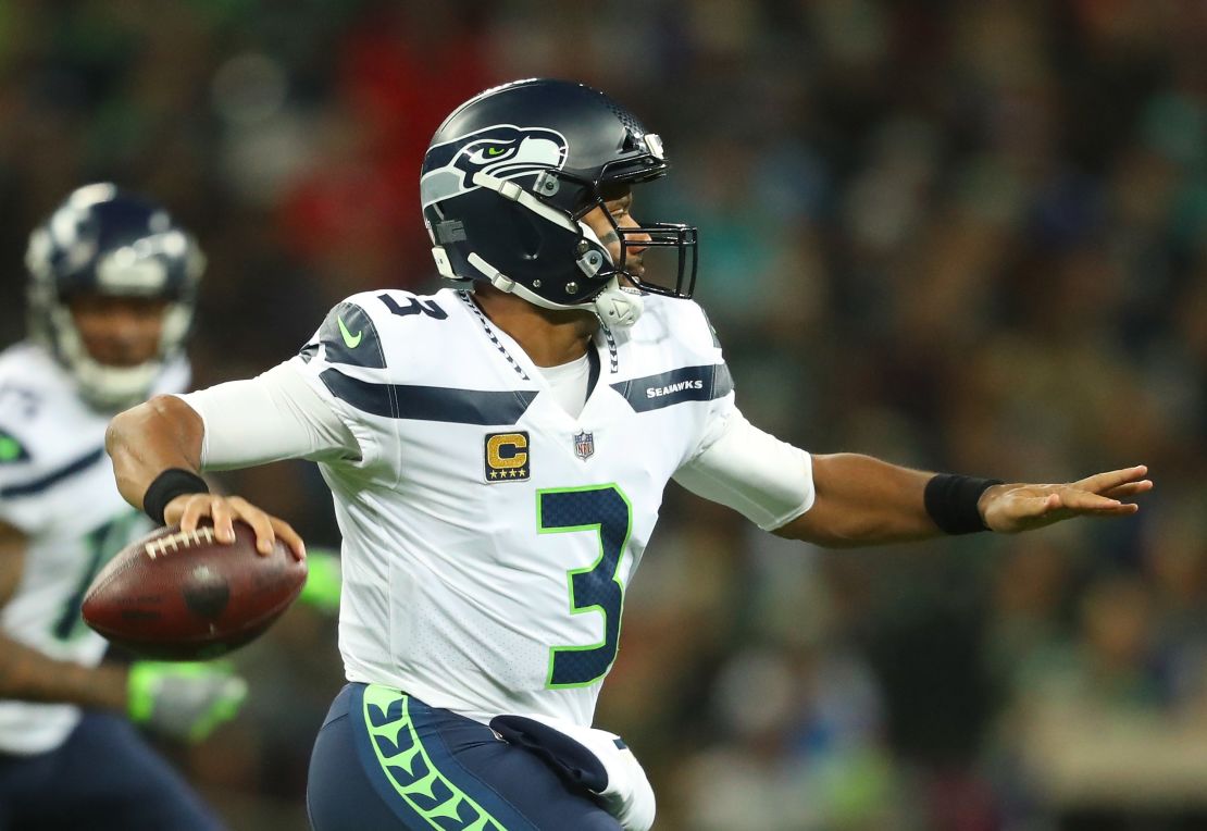 Russell Wilson was key to the Seahawks win.