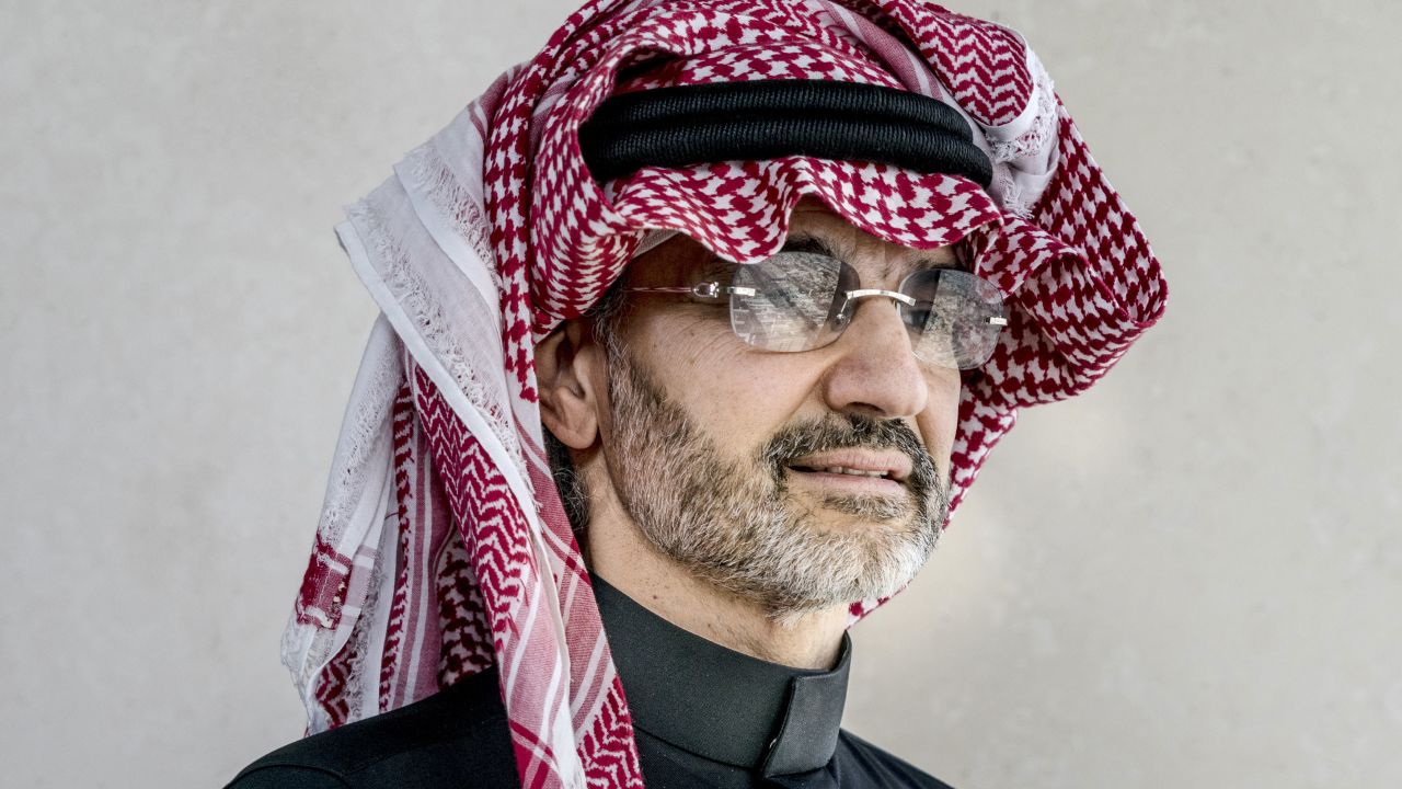 Saudi Prince Alwaleed Bin Talal, the billionaire founder of Kingdom Holding.