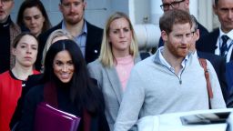 OCTOBER 15, 2018: SYDNEY, NSW - (EUROPE AND AUSTRALASIA OUT) Prince Harry, Duke of Sussex and Meghan, Duchess of Sussex arrive into Sydney International Airport in Sydney, New South Wales. Prince Harry and Meghan Markle are in Sydney ahead of the Invictus Games.  (Photo by Hollie Adams/Newspix/Getty Images)