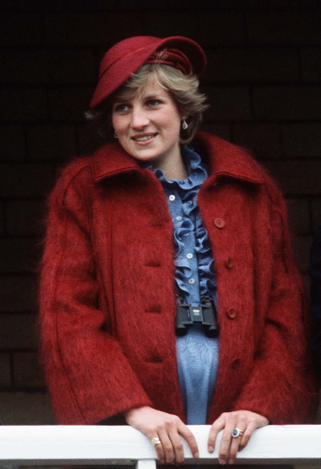 The late Diana Princess of Wales photographed in 1984 while pregnant with Prince Harry.