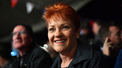 One Nation Senator Pauline Hanson brought the motion to the Senate, saying people should be proud of their "cultural background."