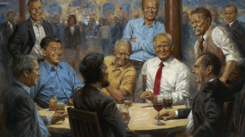 Republican club painting