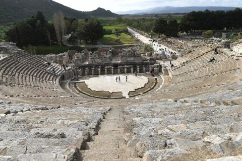 The ancient city of Ephesus is one of the sites in greatest danger from future erosion caused by climate change, said the study.   Ephesus was an Ancient Greek city, but excavations of the site have revealed grand monuments from the Roman Imperial period including the remains of the famous Temple of Artemis, the Great Theatre and the Library of Celsus.