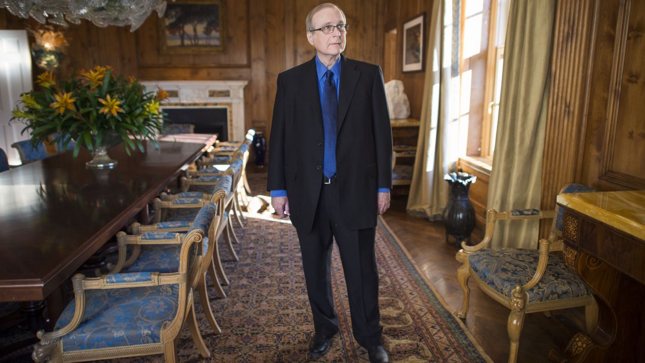 Paul Allen in New York, Oct. 15, 2015. Joshua Bright/The New York Times