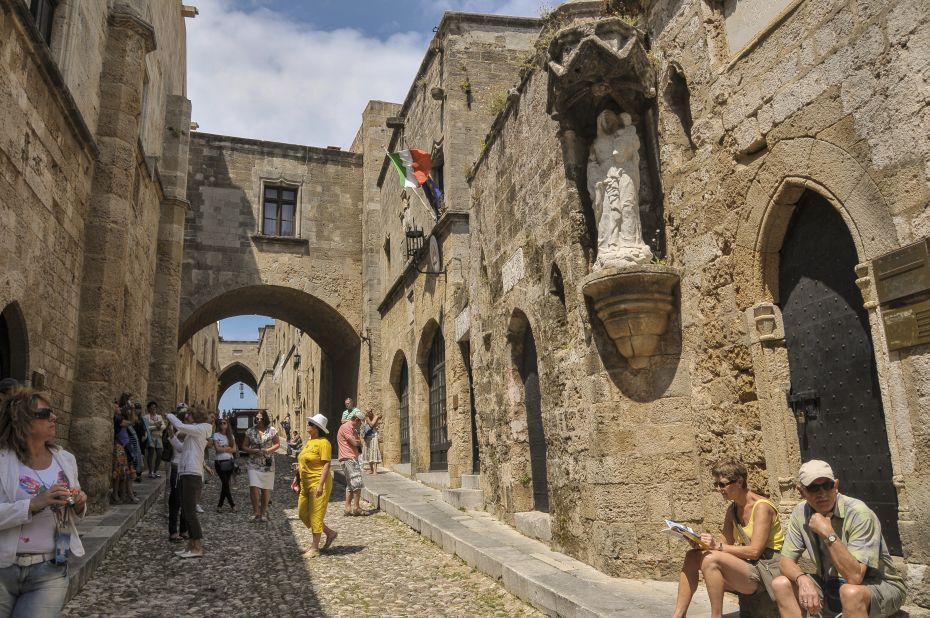 The Avenue of the Knights in the medieval Old Town of Rhodes, Greece, is also in danger. "If our common heritage is destroyed or lost, it is not possible to replace or rebuild it," said lead study author Lena Reimann, a doctoral researcher for the Coastal Risks and Sea-Level Rise Research Group in Germany.