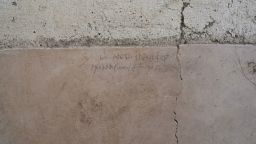 Pompeii charcoal writing