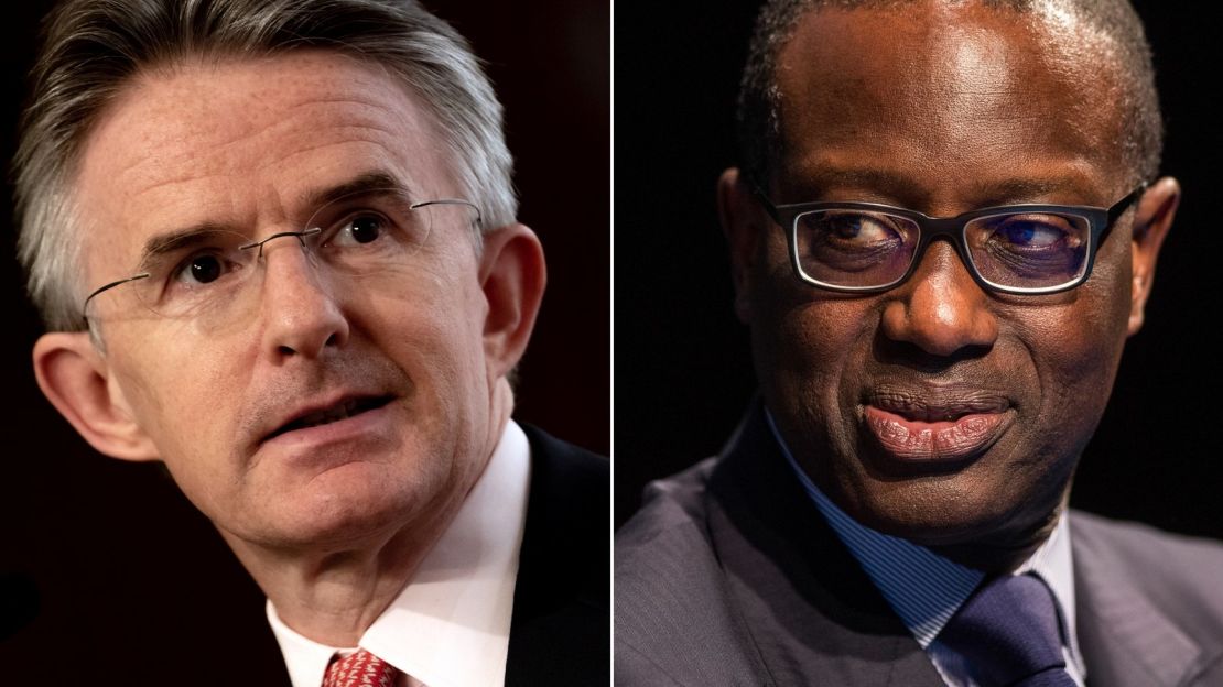 HSBC CEO John Flint and Credit Suisse CEO Tidjane Thiam have joined the exodus from 'Davos in the desert.'