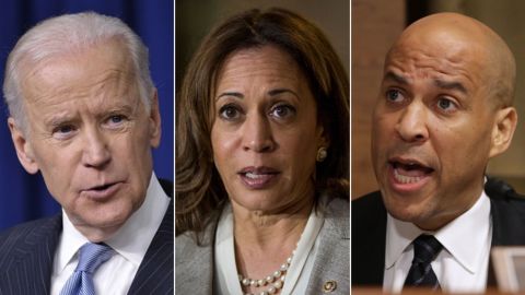 Former Vice President Joe Biden, Senators Kamala Harris and Cory Booker are all either running or thinking about running for President.