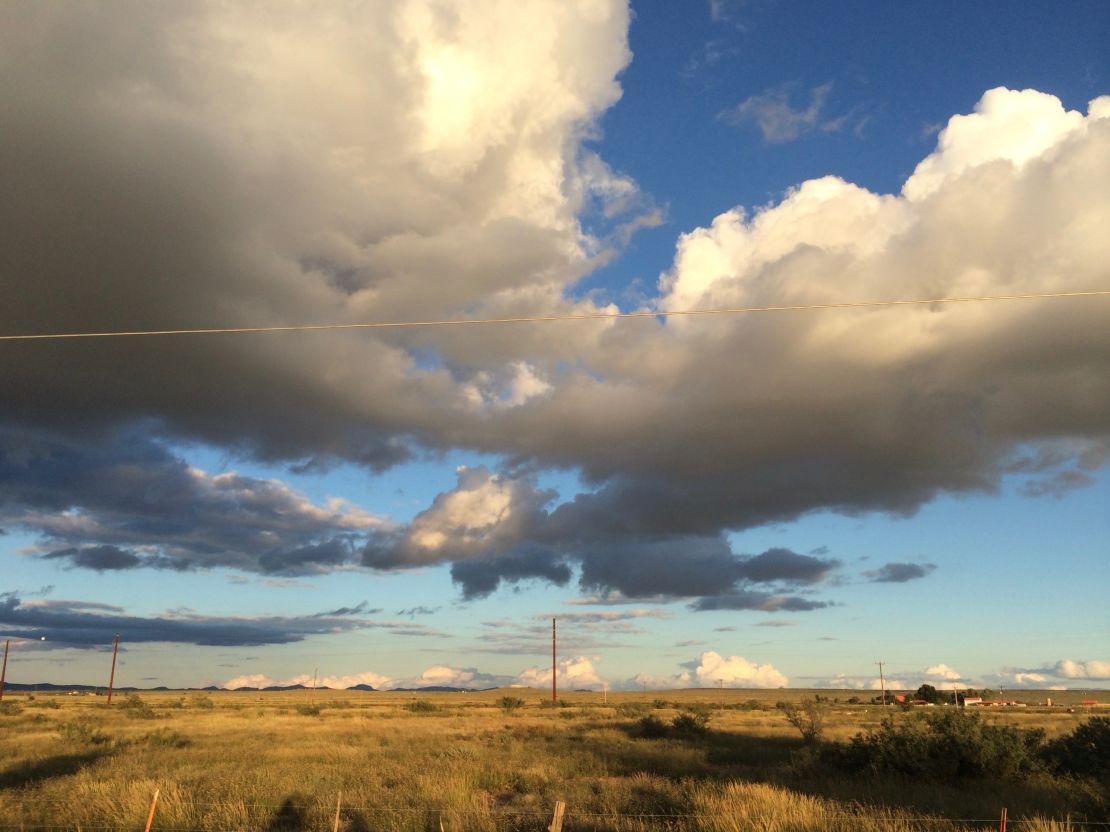 The Texas sky is almost reason enough for this road trip.