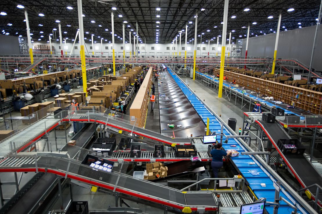 A Walmart fulfillment center in Bethlehem, Pennsylvania.