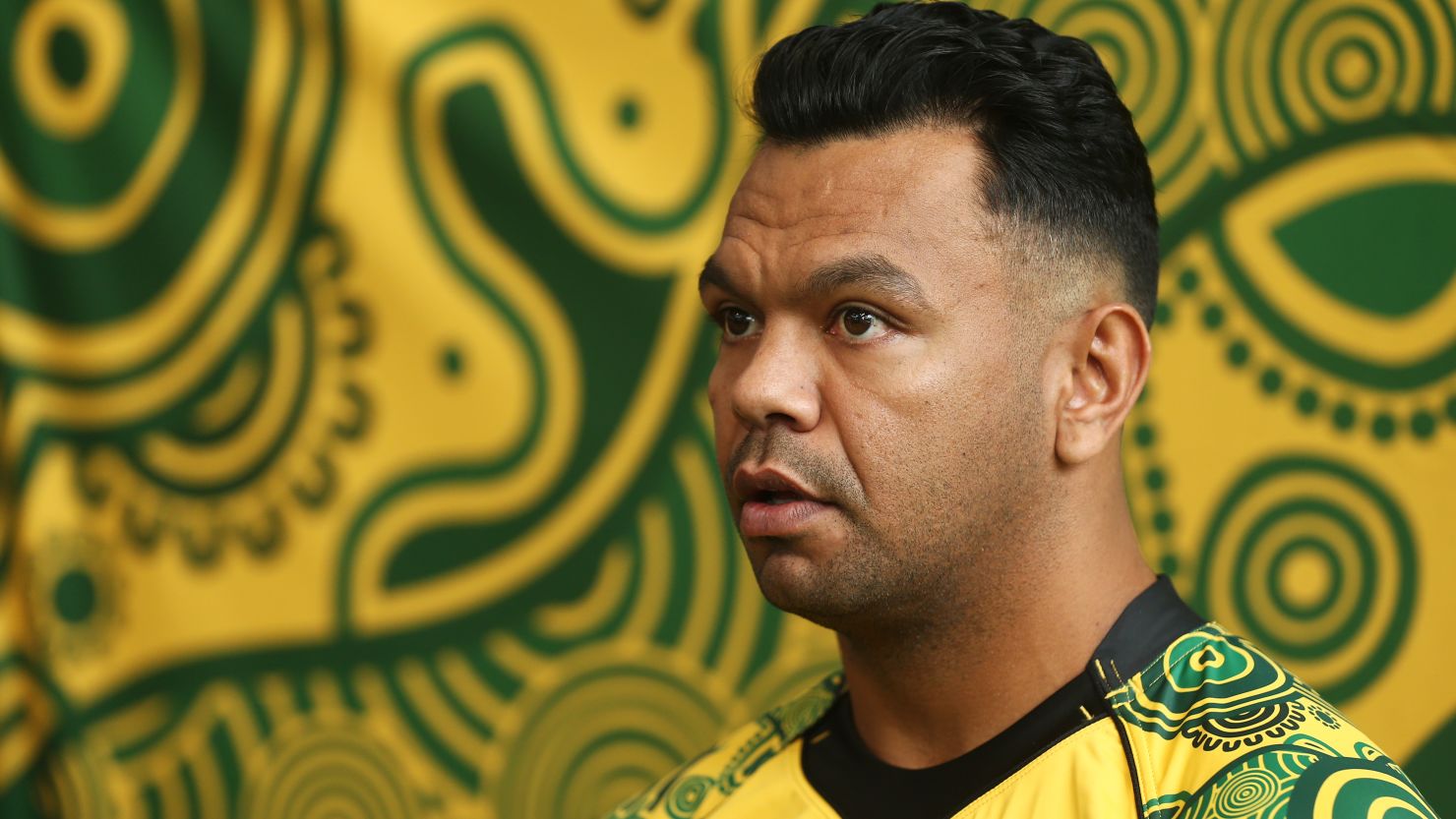 Australia star Kurtley Beale hopes to wear the Wallabies' indigenous shirt at the 2019 World Cup.