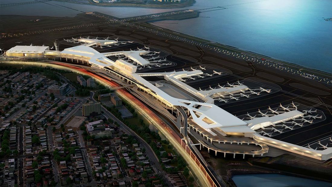 <strong>LaGuardia Airport: </strong>New York's crowded LaGuardia is getting a much-needed revamp, with more gates, more space and improved parking facilities and transport links. 