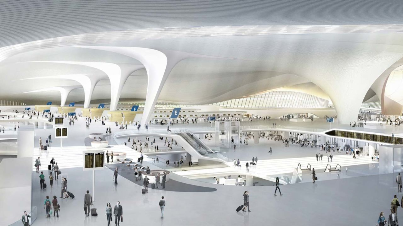 Beijing's new airport is set to open late next year. 