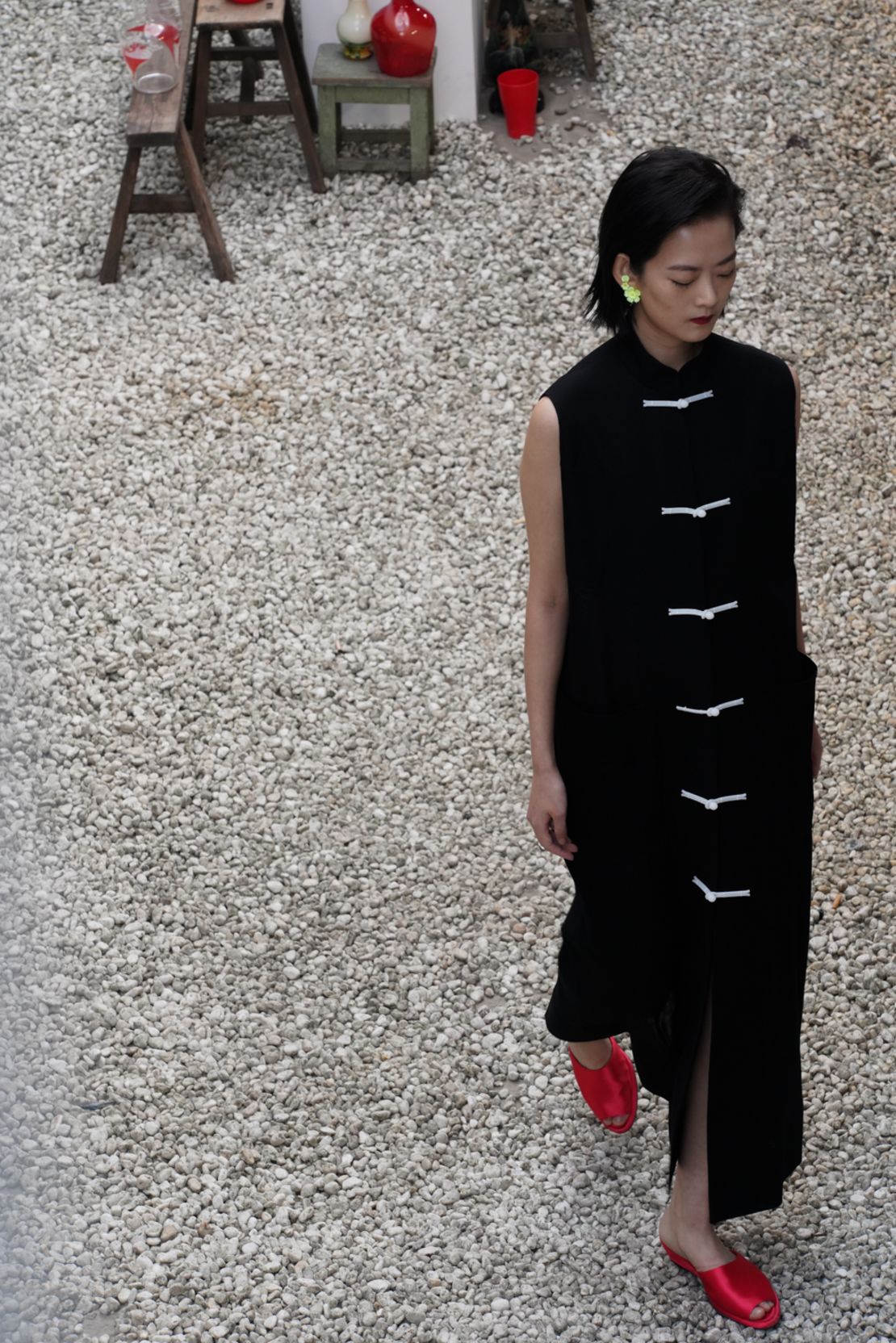 Designers like Samuel Guiyang have been working in subtler Chinese design motifs into their collections.