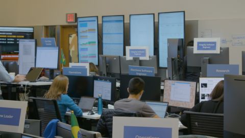 Facebook's war room