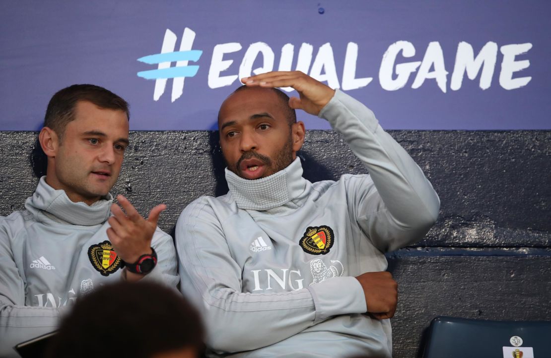 Henry was Belgium assistant coach from 2016 to 2018 