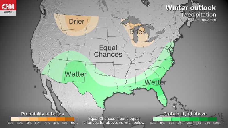 Winter May Be Mild For Many, According To NOAA Forecast | CNN