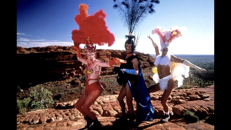 "The Adventures of Priscilla, Queen of the Desert": A pair of drag performers and a transgender woman travel across the desert to perform their unique style of cabaret in this comedy. <strong>(Amazon Prime, Hulu) </strong>