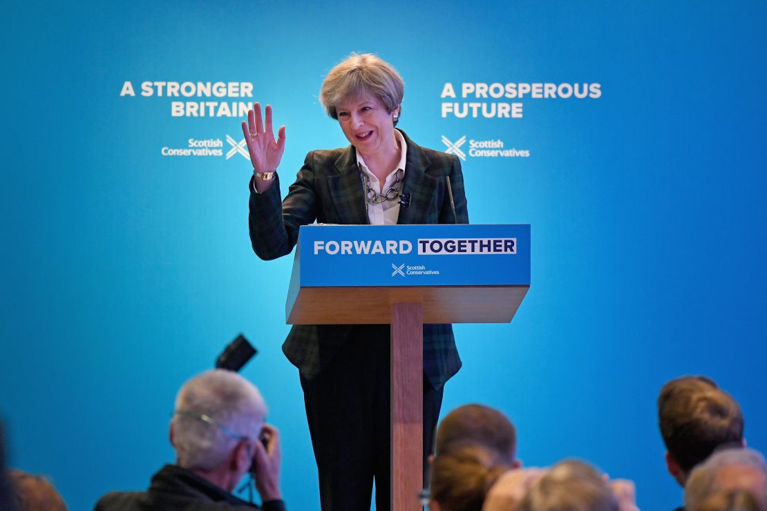 Elements of Barack Obama's campaign design, like his light shade of blue and sans-serif font, have appeared in other campaigns, including by British Prime Minister Theresa May.