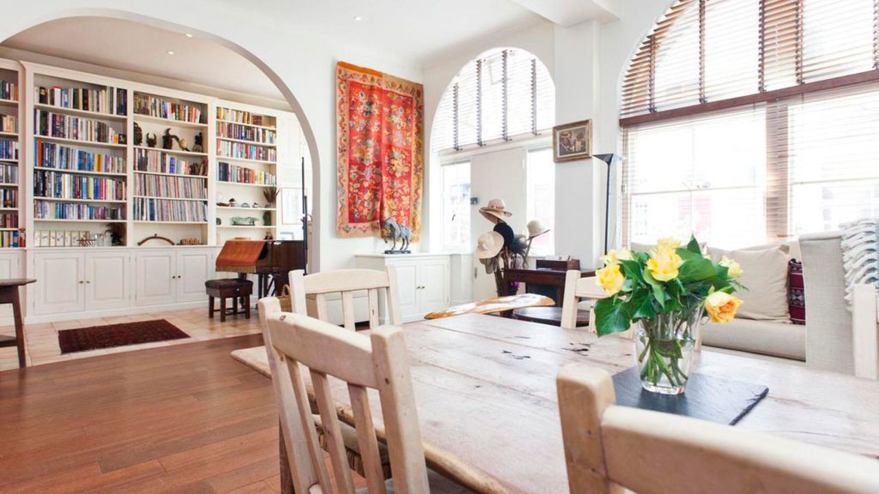 <strong>A-list credentials</strong>: The property is situated in the city's upmarket South Kensington neighborhood and Madonna once shared this space with ex-husband movie director Guy Richie. 