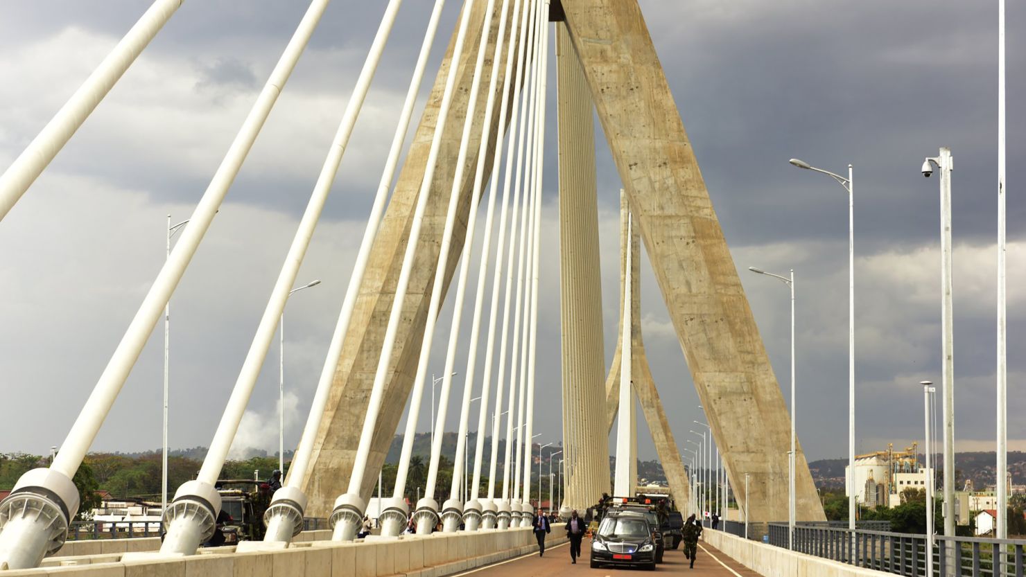 Source of the Nile is the fifth largest bridge in Africa.
