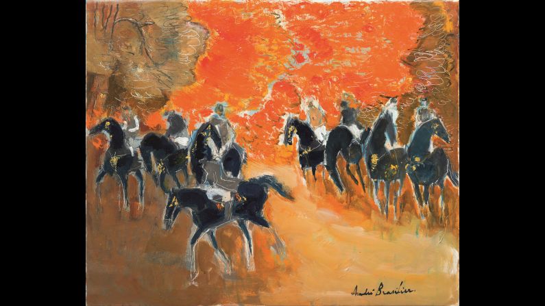 The Grand Prix de Rome winner believes the animals are "indistinguishable" from nature and that they're always found in "a beautiful environment."