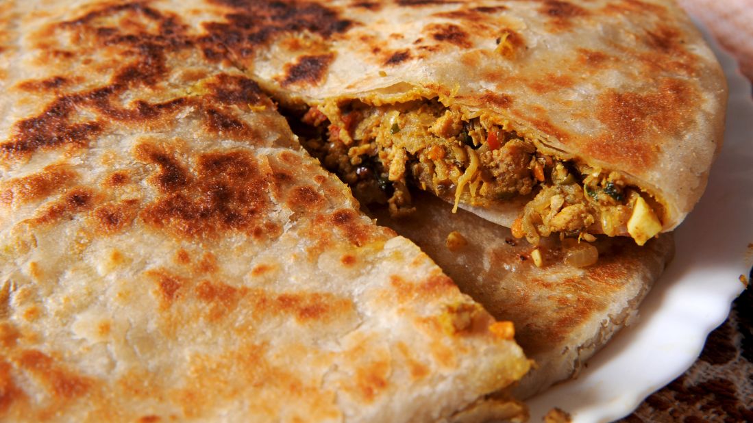 <strong>Paratha:</strong> You'll find lots of good melt-in-your-mouth flatbreads in Pakistan -- paratha is particularly indulgent and delectable.