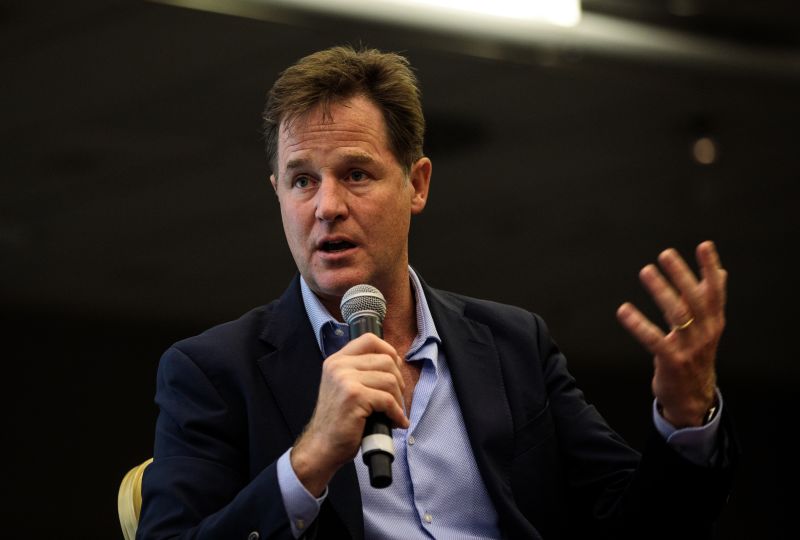 Facebook Enlists Nick Clegg As Head Of Global Affairs CNN Business   181019135313 01 Nick Clegg File 