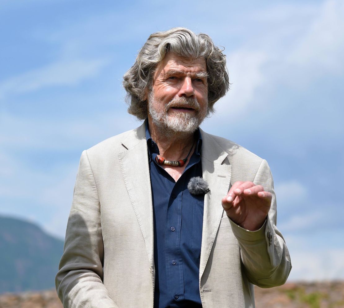 Legendary climber Reinhold Messner