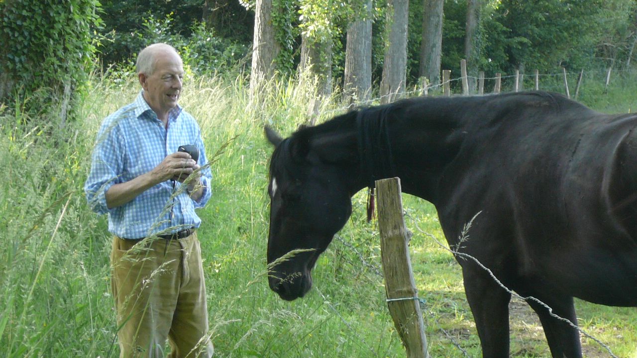 Brasilier has been enchanted by horses throughout his life.