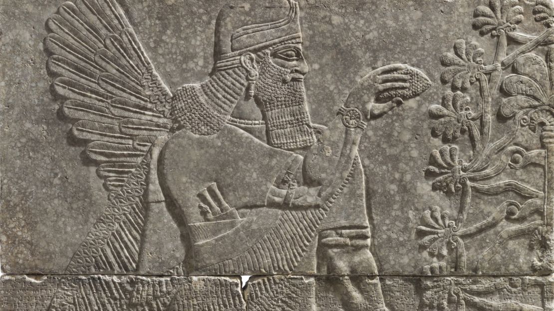 Assyrian relief panel_14