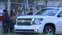 Rae Carruth, 44, leaving the Sampson Correctional Institution in Clinton, North Carolina