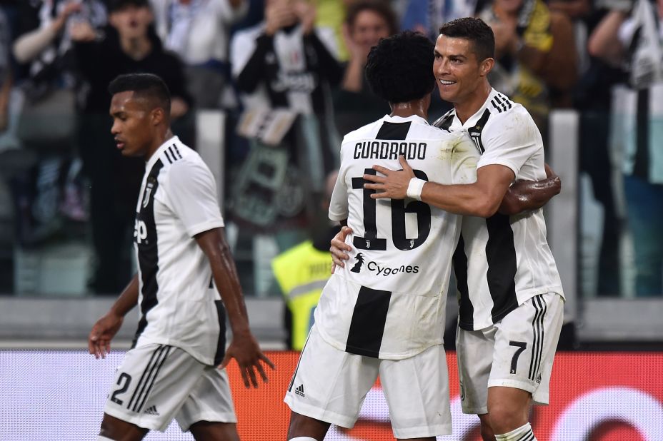 On Saturday, Ronaldo became the first player to reach 400 goals in Europe's top five leagues as he got the opener in Juve's 1-1 draw at home to Genoa.
