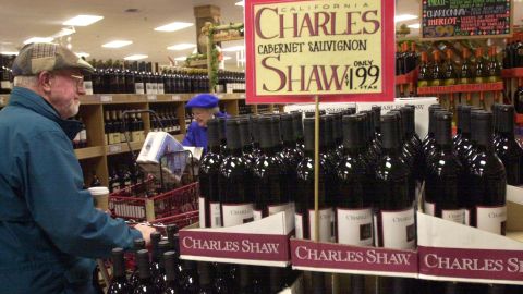 Trader Joe's "Two-Buck Chuck."